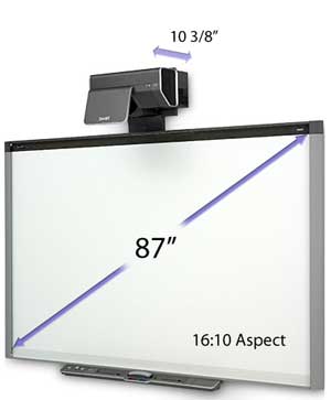 SMART Board® 885ix interactive whiteboard for Business