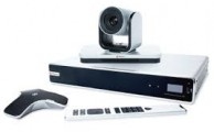 Polycom RealPresence Group 500 video conferencing codec, EagleEye camera, remote and micrphone