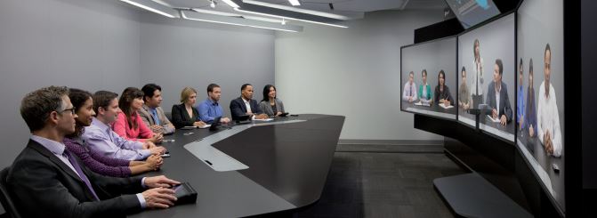 Polycom Immersive Telepresence Video Conferencing System