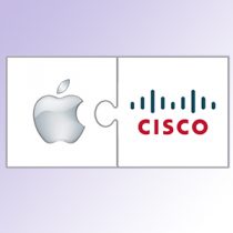 Cisco Apple Logos combined