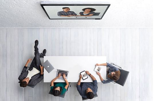 Cisco Spark Board Room from Above