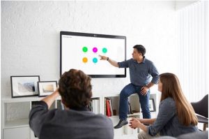 Cisco Sparkboard in meeting