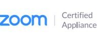 Zoom Certified Appliance Logo